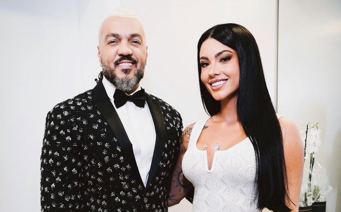 Belo e Rayane Figliuzzi por Reprodução/Instagram