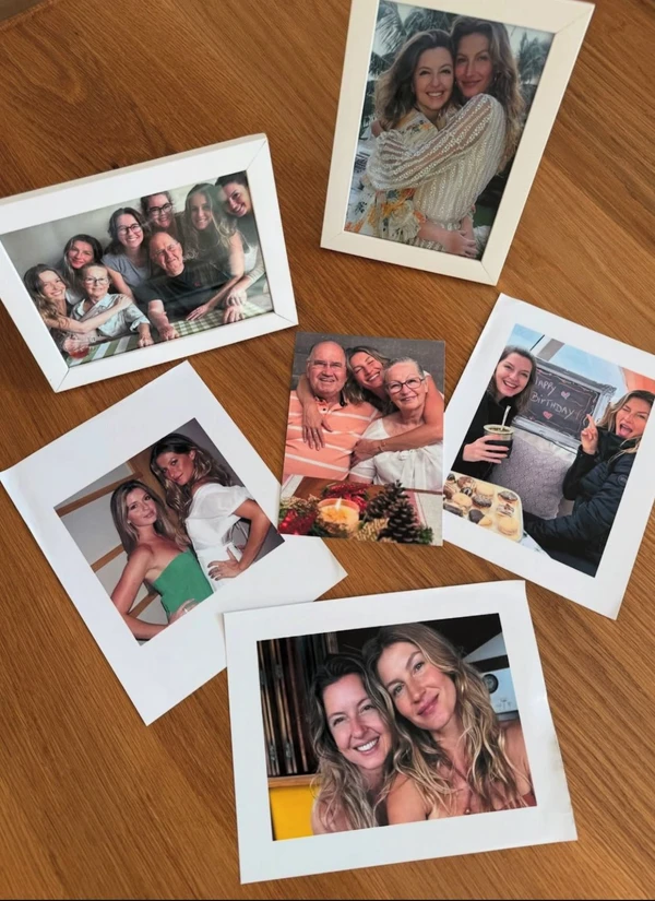 Gisele Bündchen em férias em família por Reprodução / Instagram