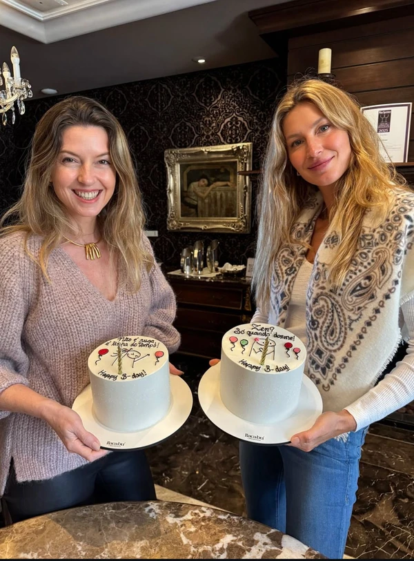 Gisele Bündchen em férias em família por Reprodução / Instagram
