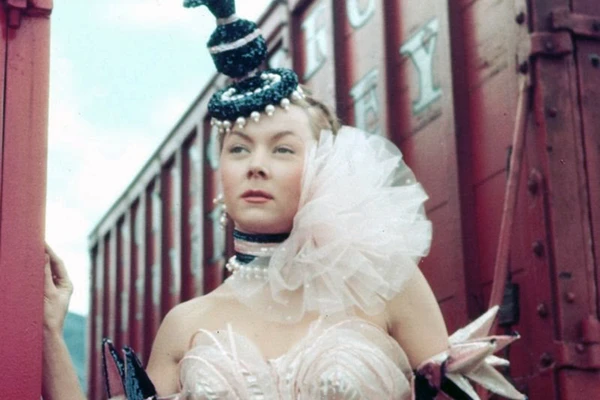Gloria Grahame em "The Greatest Show" por Reprodução