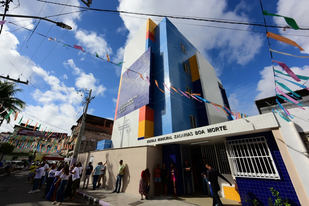 Inauguração da Escola Municipal Zacarias Boa Morte por Valter Pontes/ Secom PMS