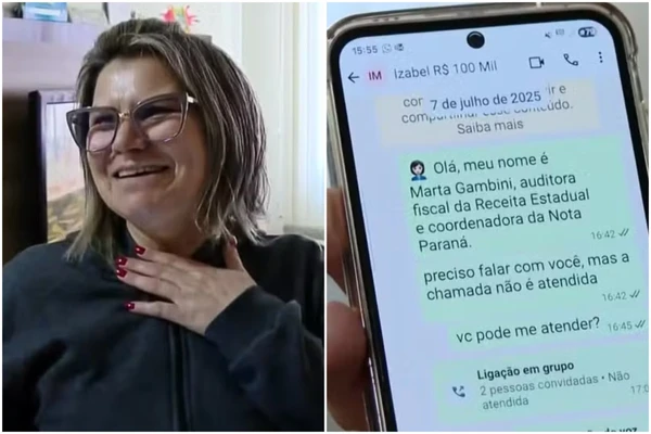 Izabel Azevedo não atendeu ligações e bloqueou contato via mensagem
