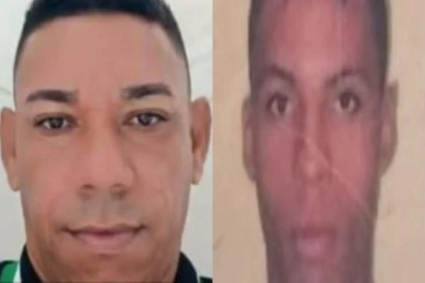 Marcos Vinícius Barbosa dos Santos (à esquerda) e Igor Jonatas dos Santos Silva (à direita) foram vítimas de envenenamento de outubro de 2023