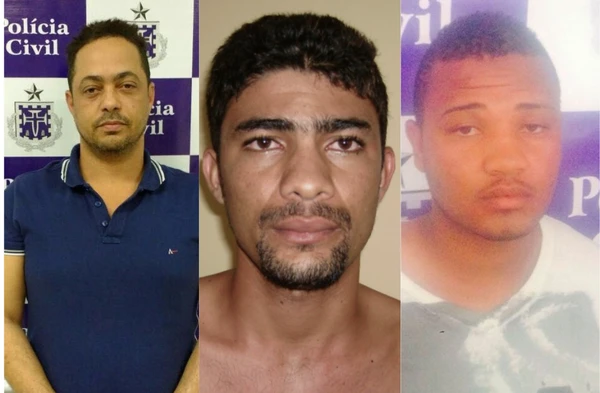 Paulo TG, Real e Nonon são traficantes de Jequié  por Reprodução 