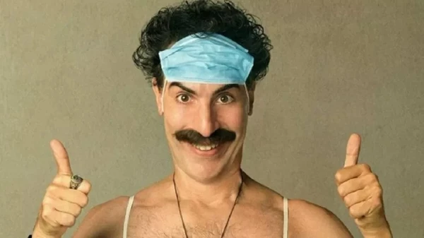 Sacha Baron Cohen como Borat 