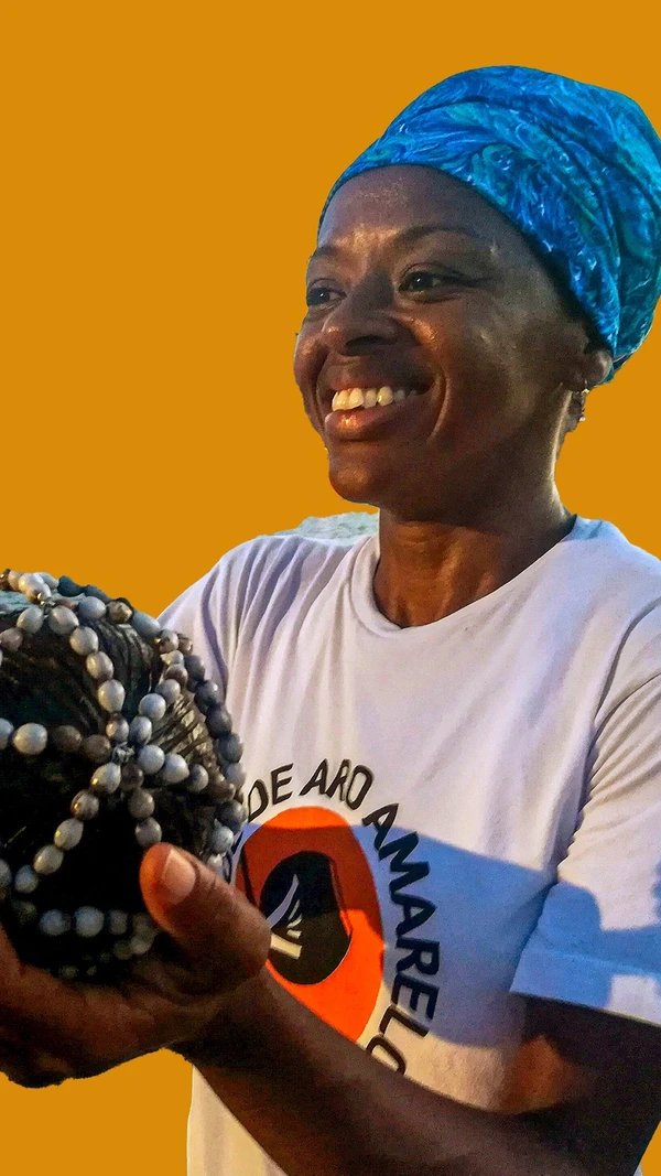 Tatiane de Carvalho Lopes - Professora de Capoeirista e Produtora e Coordenadora do Dendê das Pretas por Divulgação