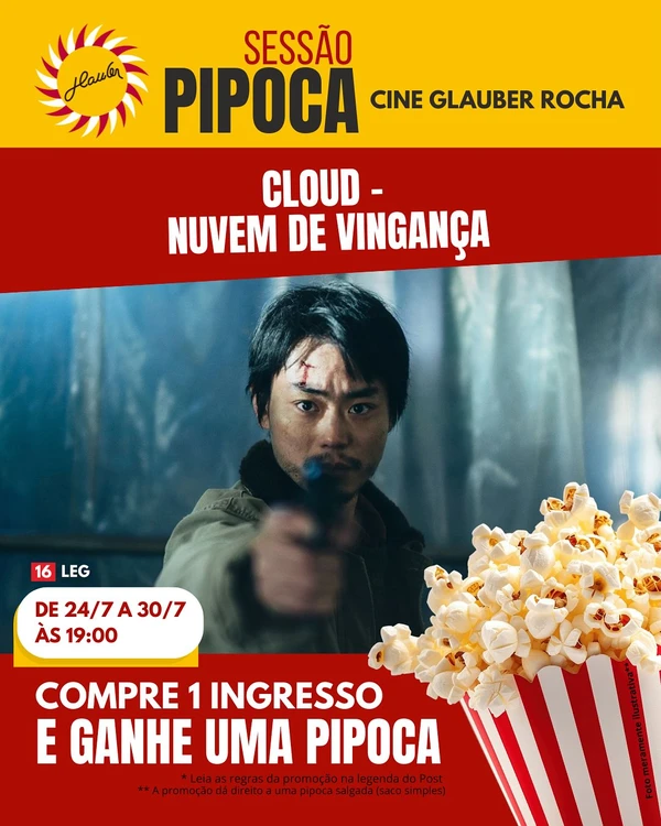 Última sessão de 'Cloud - Nuvem de Vingança' acontece às 19h todos os dias, exceto segunda-feira por Reprodução