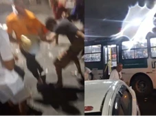 Imagem - Suspeito tenta roubar ônibus em Salvador e é espancado por passageiros