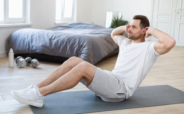 Abdominal isométrico horizontal por Shutterstock