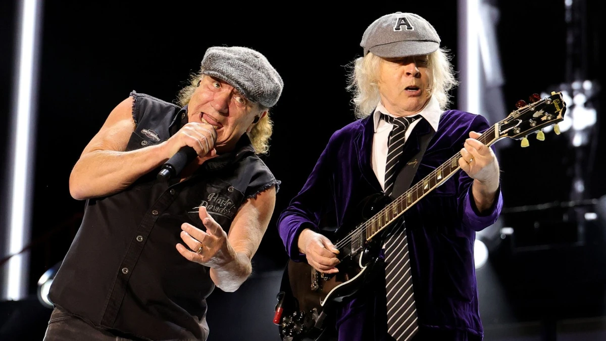 AC/DC em 2025 por Reprodução/Getty Images