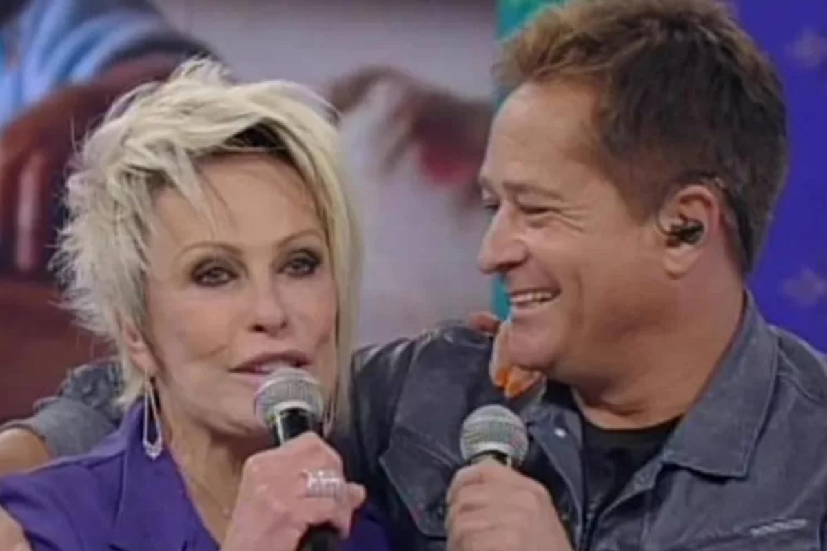 Ana Maria Braga e Leonardo por Reprodução