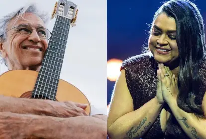 Caetano Veloso e Preta Gil por Reprodução