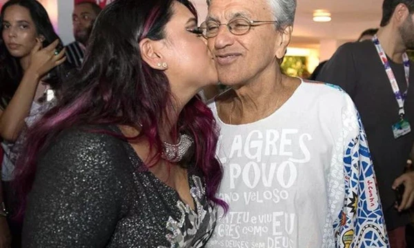 Caetano Veloso e Preta Gil por Reprodução