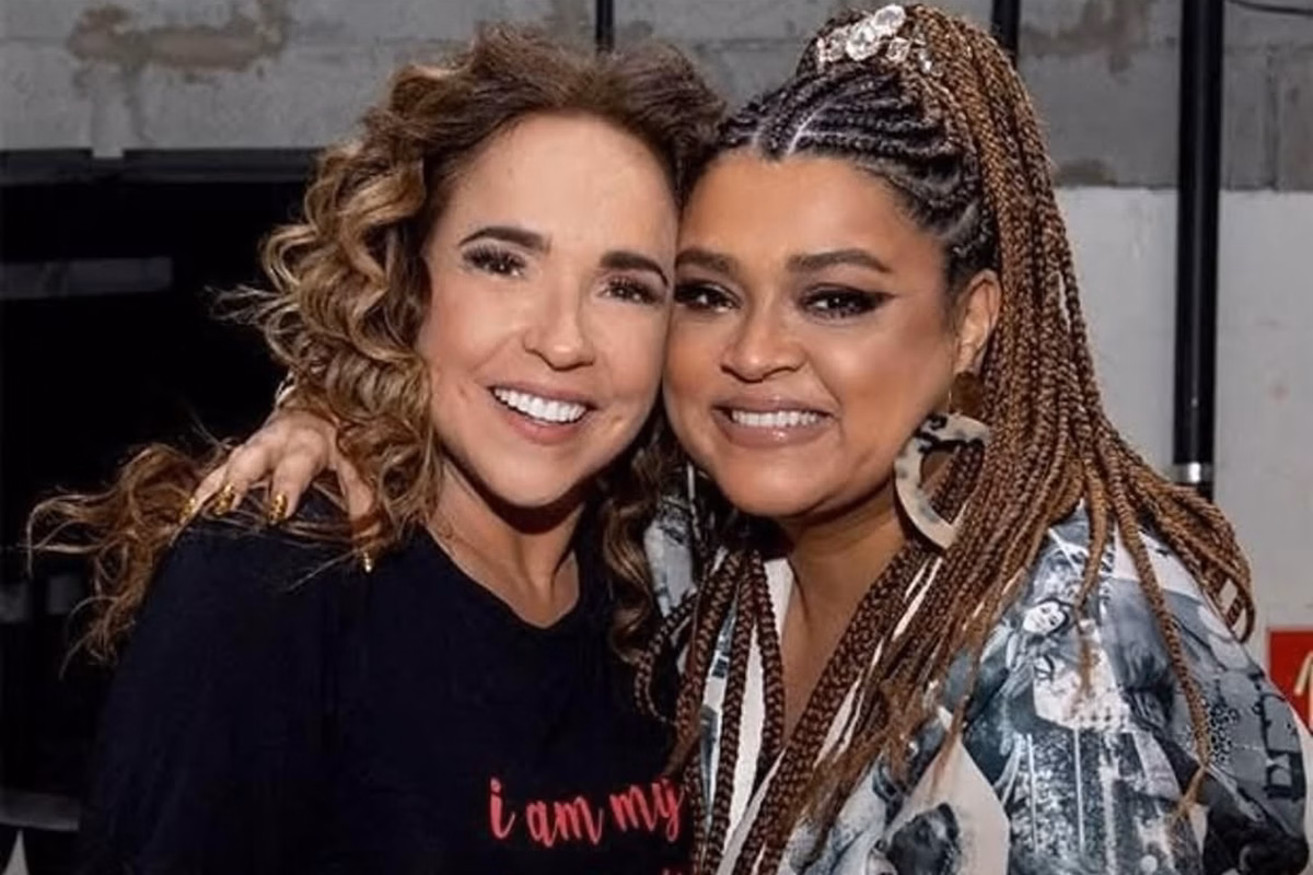 Daniela Mercury e Preta Gil por Reprodução