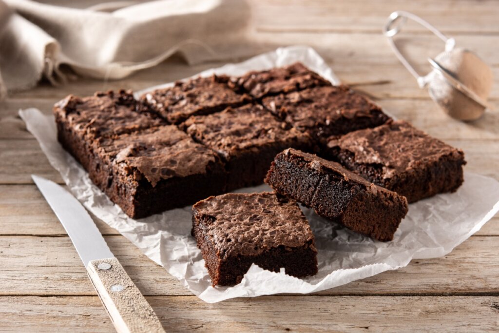 [Edicase]Brownie de feijão-preto com cacau (Imagem: etorres | Shutterstock) por Imagem: etorres | Shutterstock