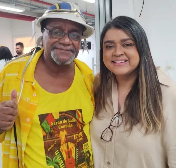 Geraldo Badá e Preta Gil