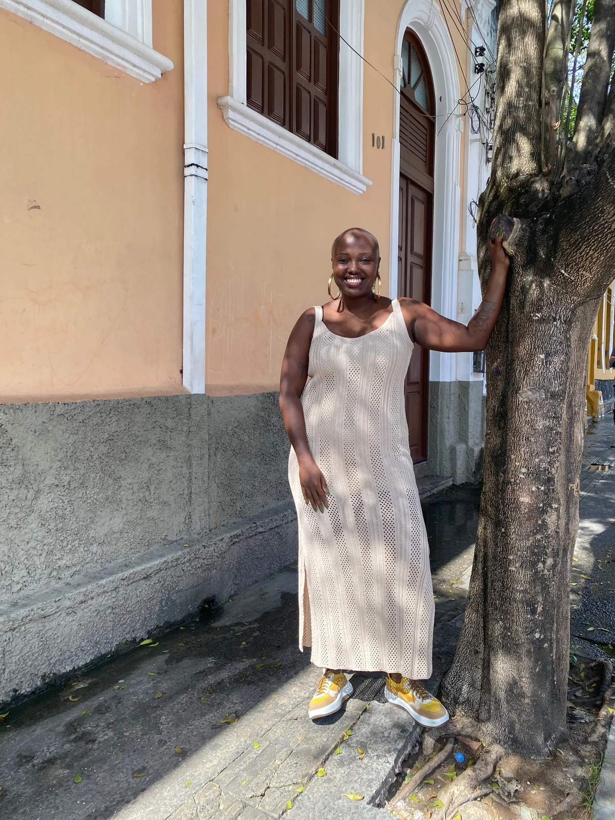 Giselle Penha sabe da força de um vestido