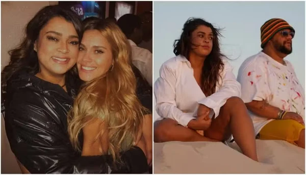 Gominho e Carolina Dieckmmann por Reprodução