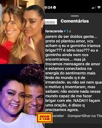 Gominho e Carolina Dieckmmann por Reprodução
