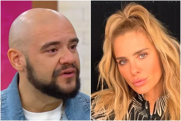 Gominho e Carolina Dieckmmann