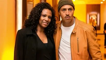 Mano Brown e a esposa Eliane Dias  por Reprodução/Redes Sociais 