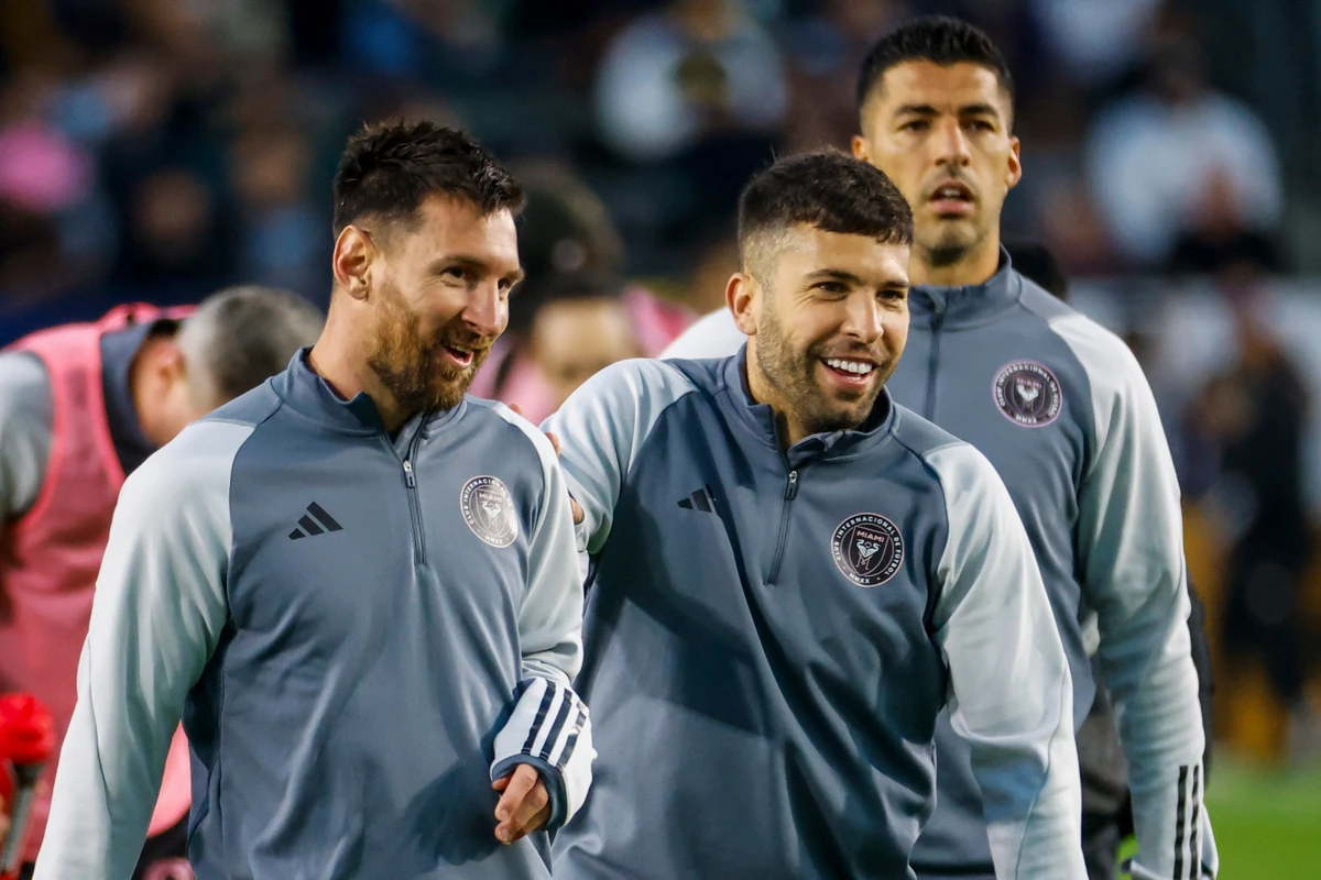 Messi e Jordi Alba pelo Inter Miami