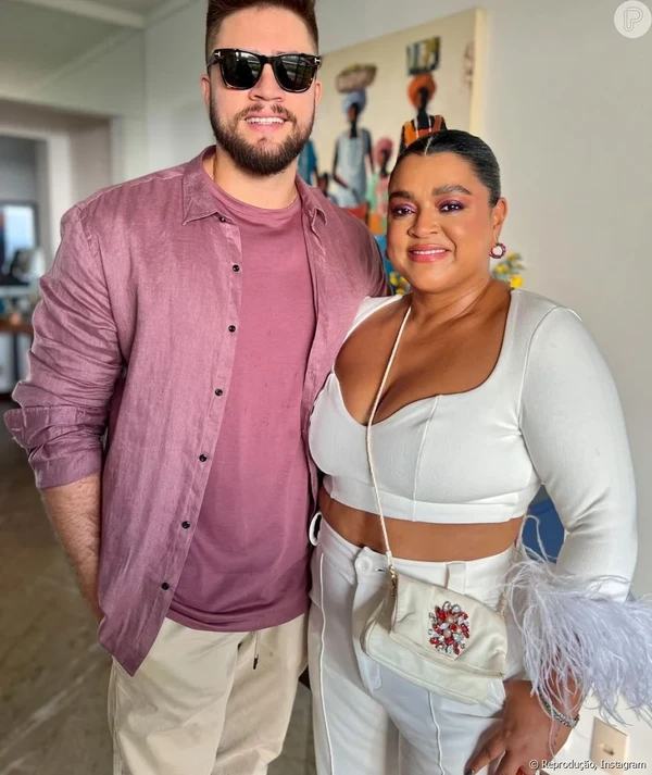 Preta foi casada com Rodrigo por 9 anos por Reprodução