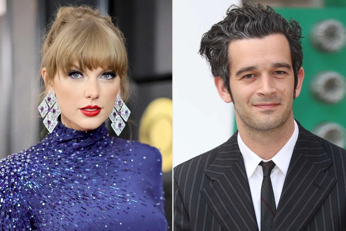 Taylor Swift e Matty Healy por Reprodução