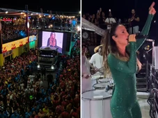 Imagem - Ivete chora ao falar de Preta Gil em trio elétrico: 'era uma mulher vitoriosa'