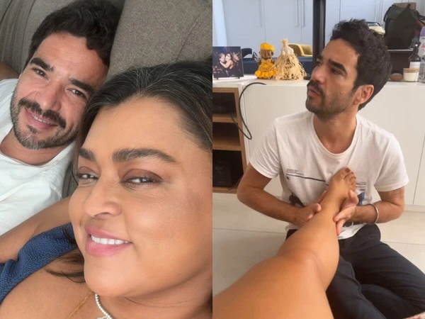Caio Blat e Preta Gil foram namorados por Reprodução