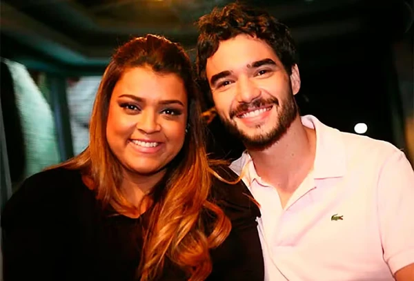 Caio Blat e Preta Gil foram namorados por Reprodução