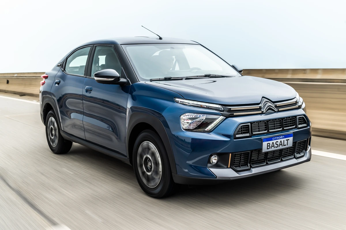 O Basalt é um dos três automóveis da Citroën no Brasil. Os outros dois são o C3 e o Aircross