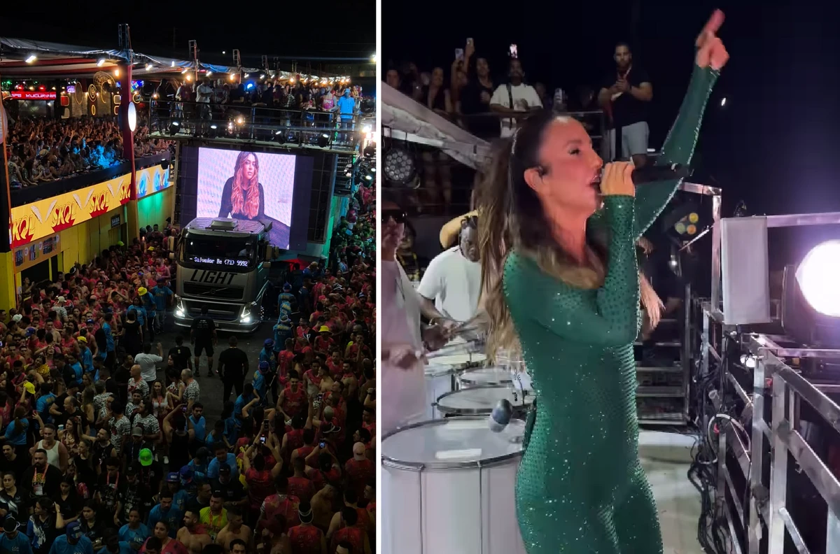Ivete Sangalo fez homenagem para Preta Gil