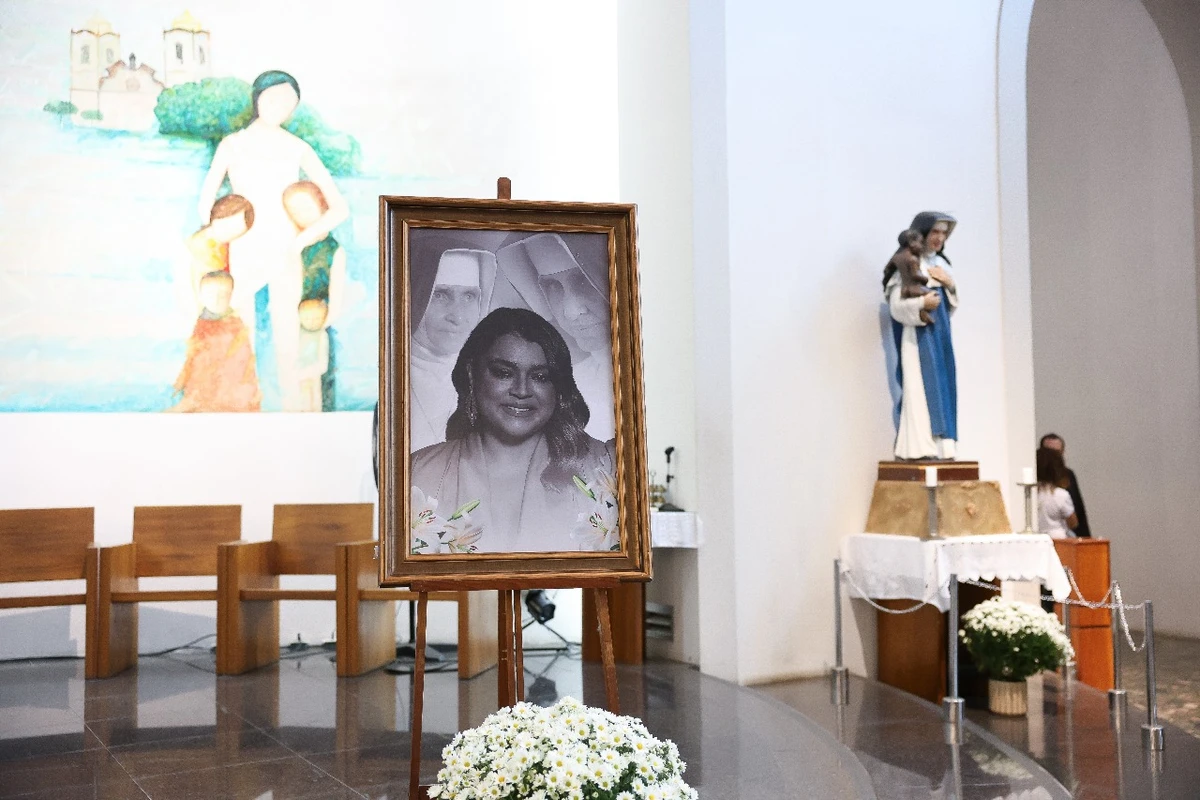 Missa para Preta Gil no Santuário de Irmã Dulce, em Salvador por Divulgação/ Assessoria de Comunicação das Obras Sociais Irmã Dulce
