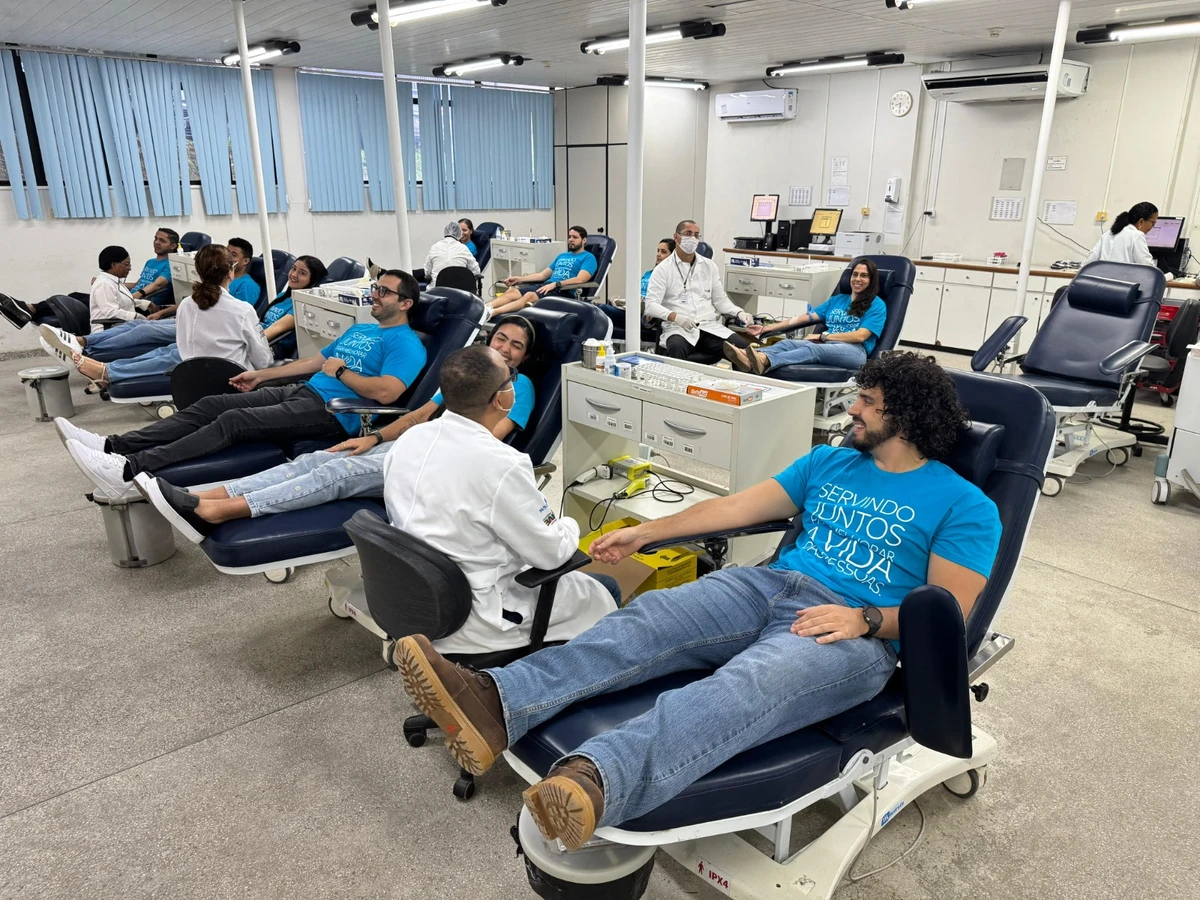 Voluntários da Braskem contribuíram para reforçar os estoques de sangue e o cadastro de medula óssea da Hemoba