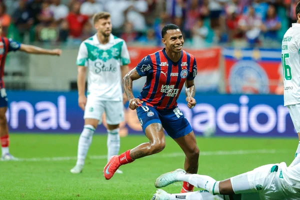 Jean Lucas abriu o placar para o Bahia diante do Juventude