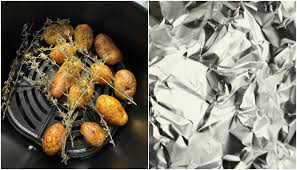 Pode usar papel alumínio na airfryer? por Reprodução