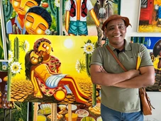 Imagem - Artista plástico baiano é premiado por Academia Internacional de Arte em Roma