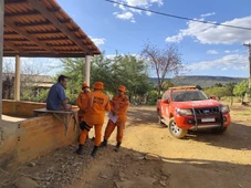 Imagem - Bombeiros combatem incêndio florestal no interior da Bahia