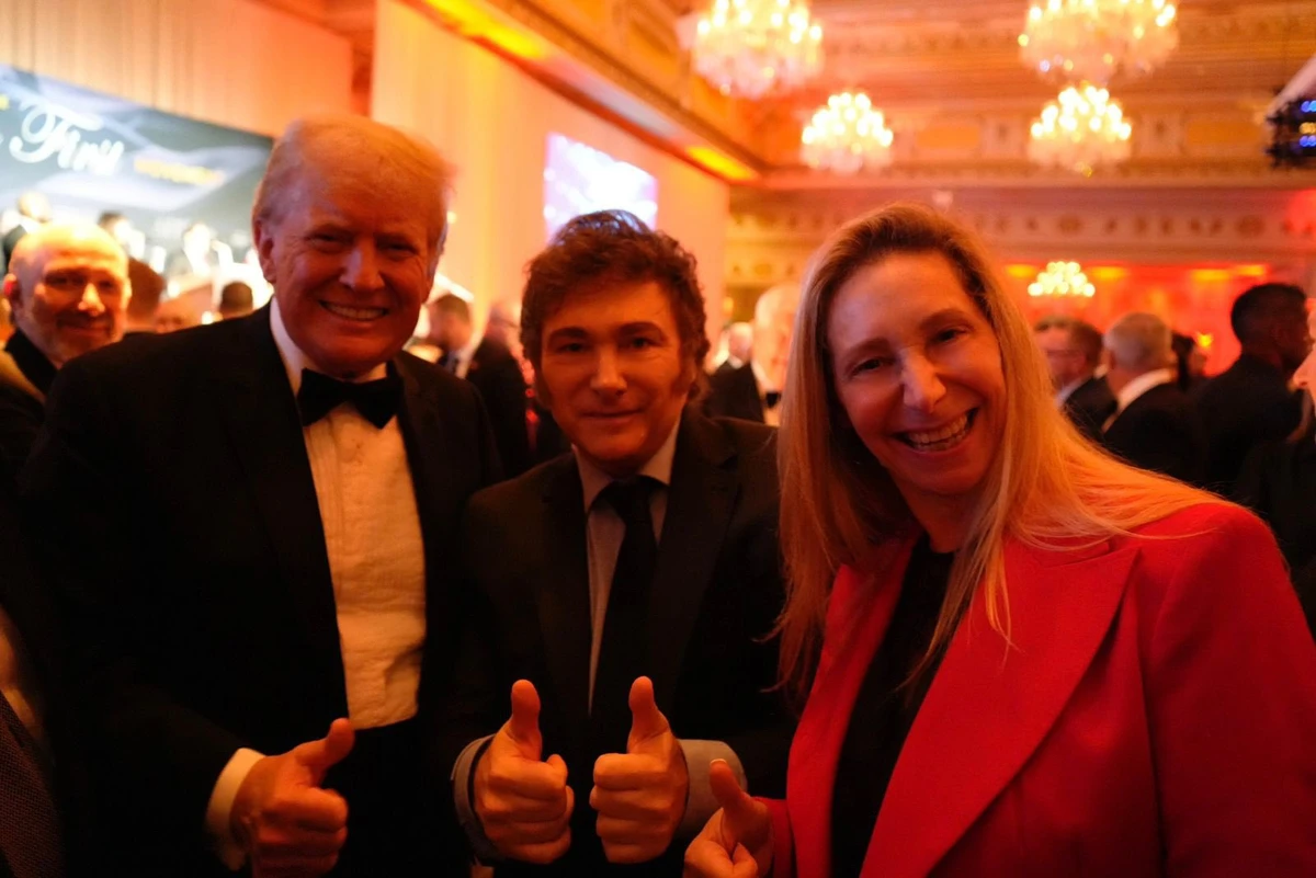 O presidente argentino é um aliado de Trump na América Latina por Reprodução