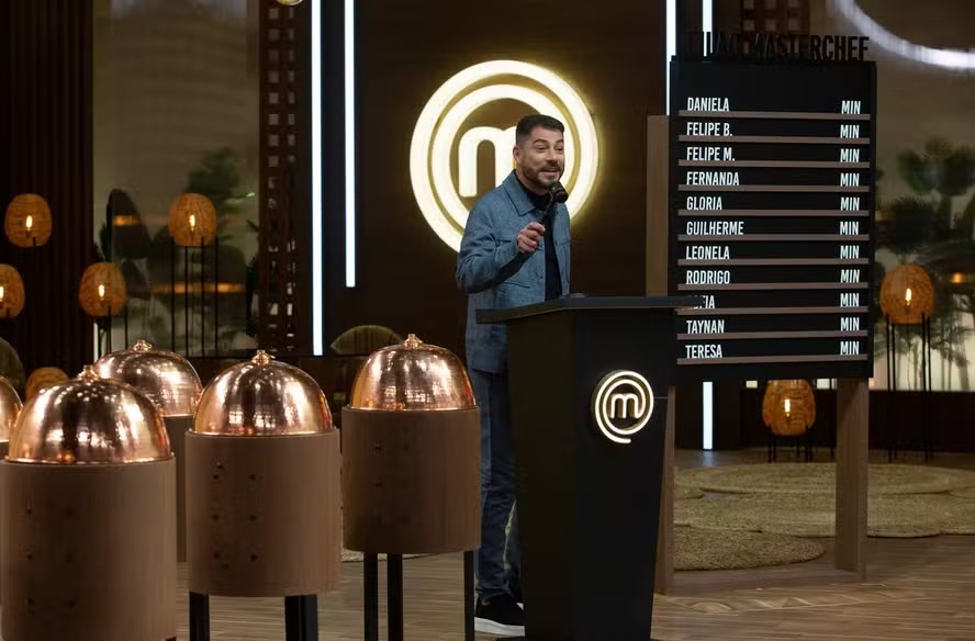 Evaristo Costa no MasterChef por Divulgação/Band 