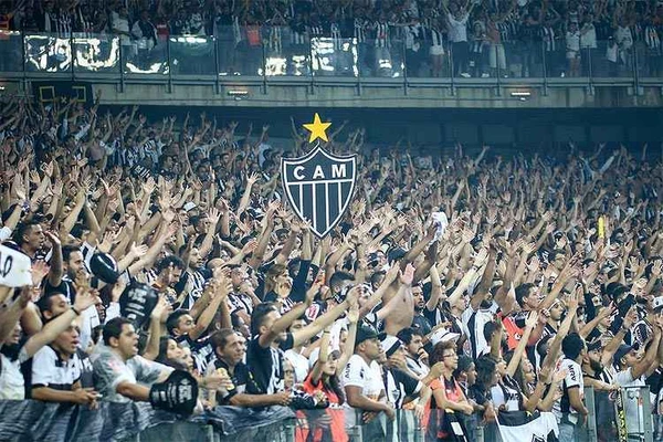 Torcida do Atlético-MG por Divulgação