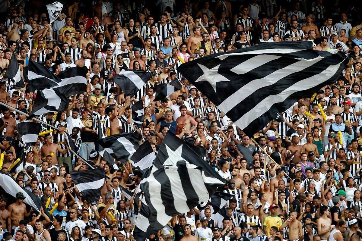 Torcida do Botafogo por Divulgação