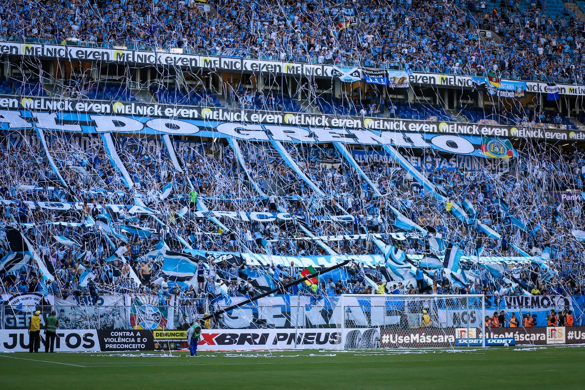 Torcida do Grêmio por Divulgação