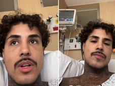 Imagem - MC Livinho sofre acidente e é internado na UTI com pulmão perfurado