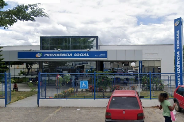 Agência do INSS no bairro Queimadinha, em Feira de Santana