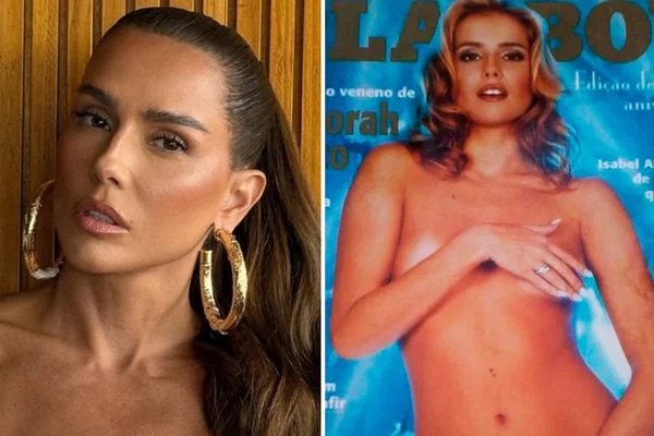 Deborah Secco posou nua para a Playboy em 1994 e em 2002
