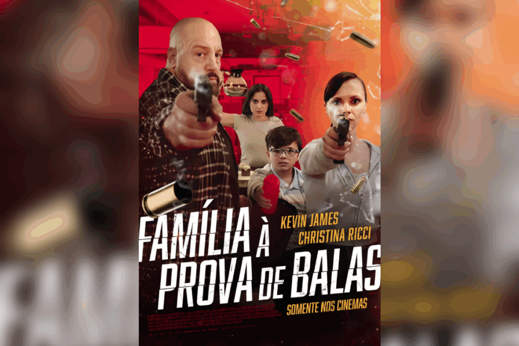 Em &#8220;Família à Prova de Balas&#8221;, segredos perigosos colocam um pai contra o próprio destino (Imagem: Reprodução digital | Diamond Films)