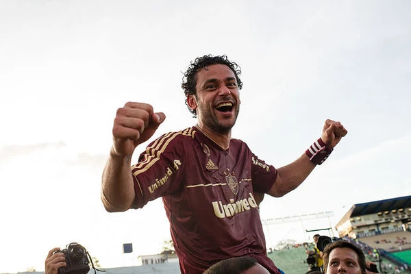 Fred (Fluminense) - 11 gols a essa altura em 2012 por Reprodução