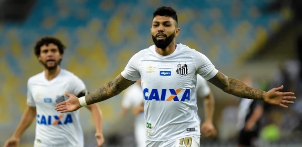 Gabigol (Santos) - 5 gols a essa altura em 2018 por Divulgação